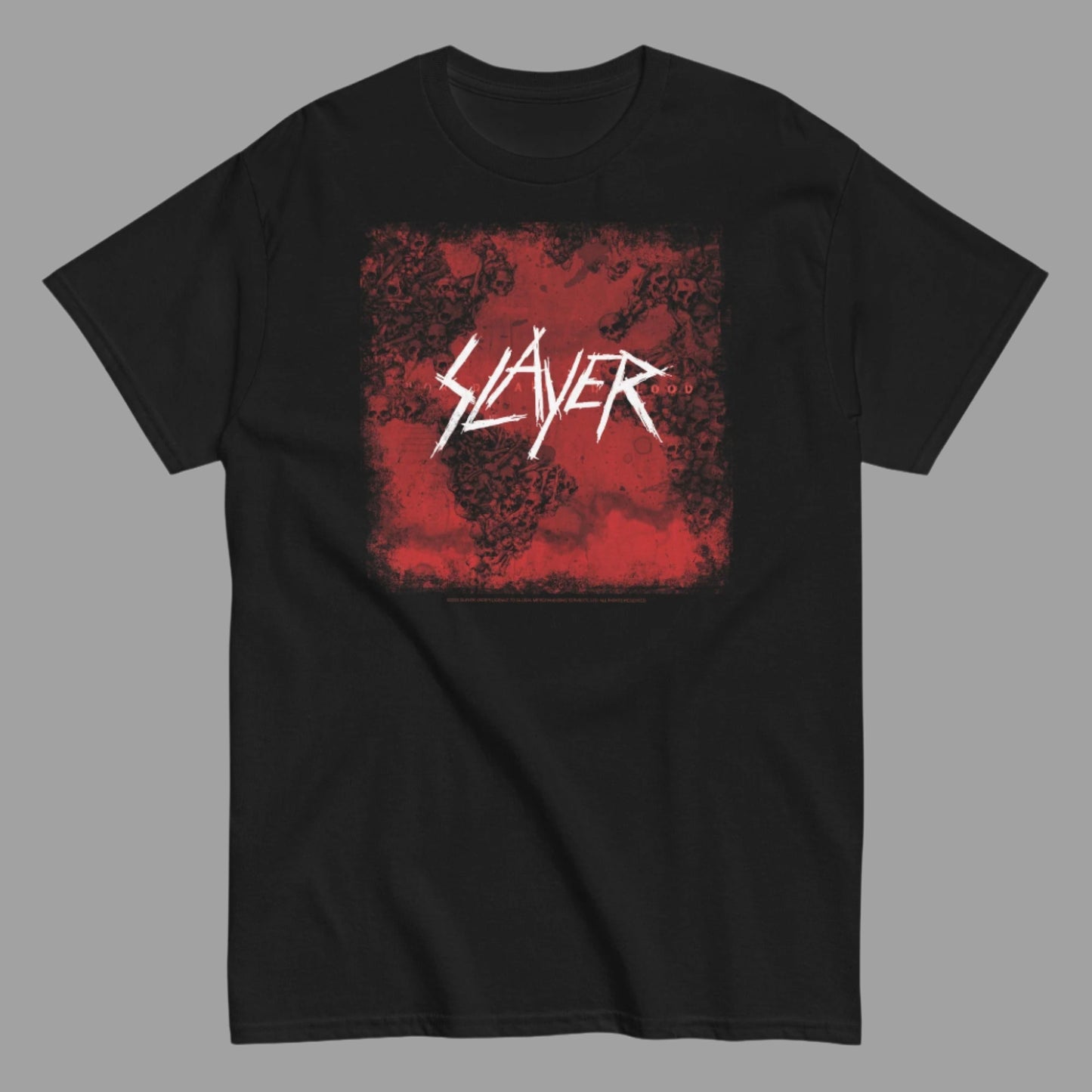 Slayer - Blood Logo T-Shirt Black