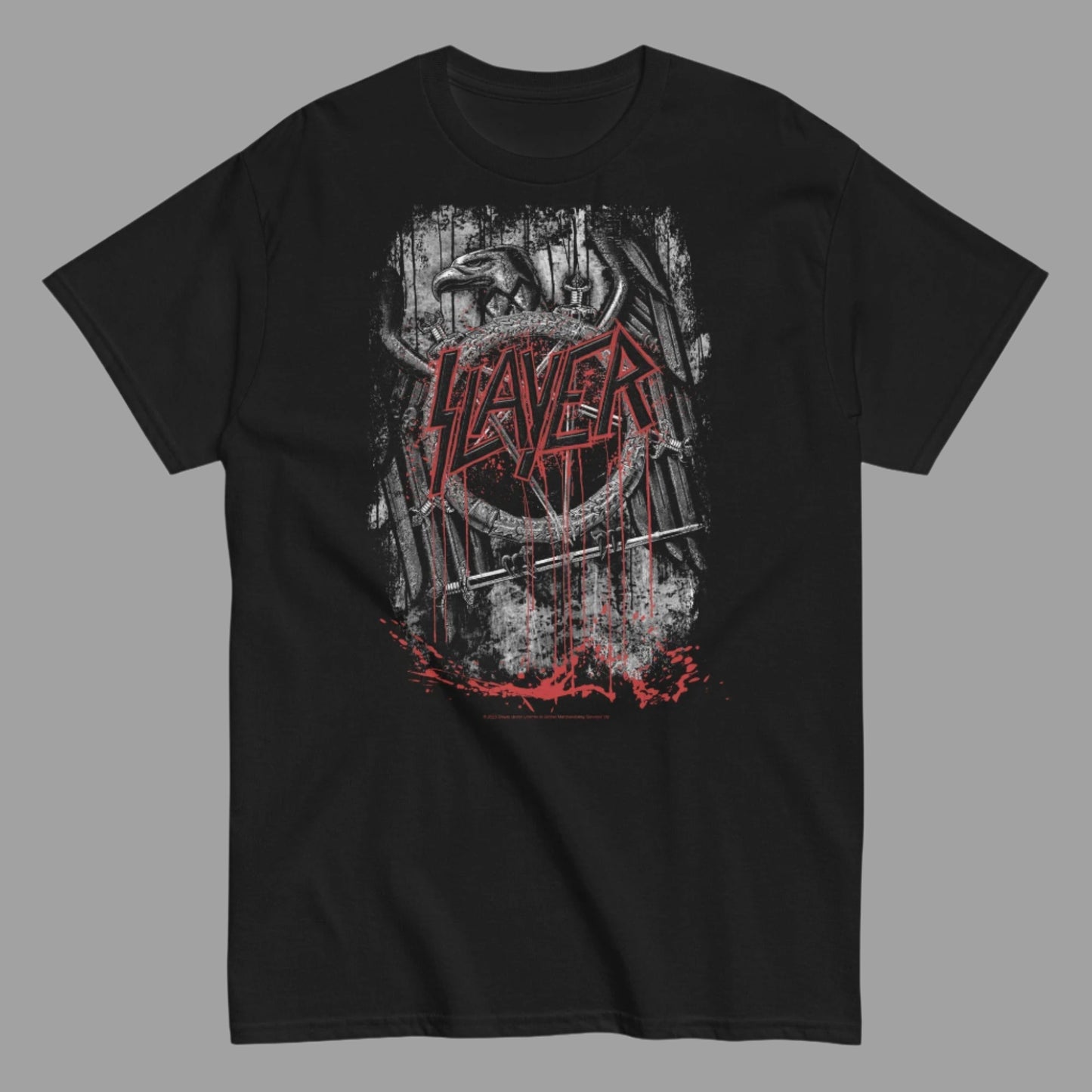 Slayer - Eagle Logo T-Shirt Black