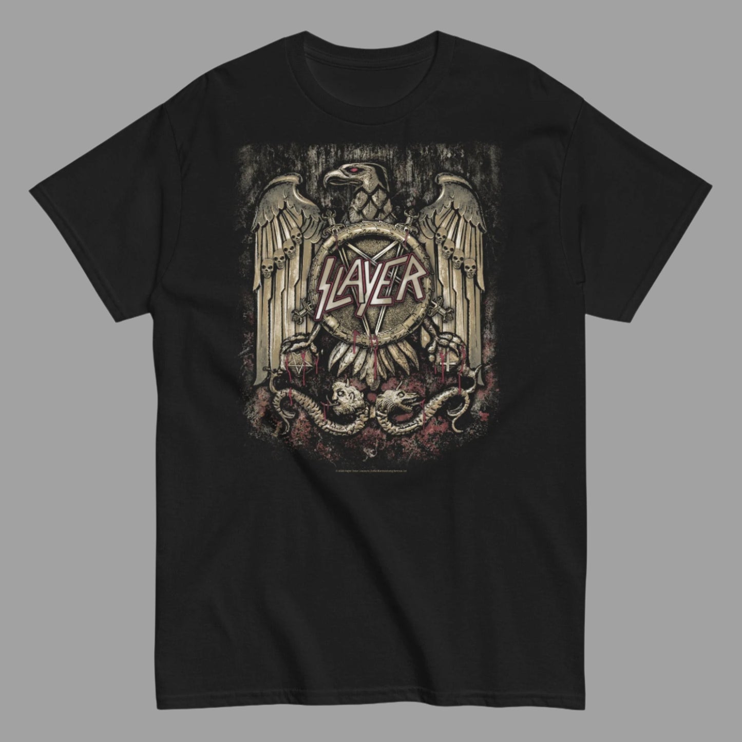 Slayer - Eagle Statue T-Shirt Black