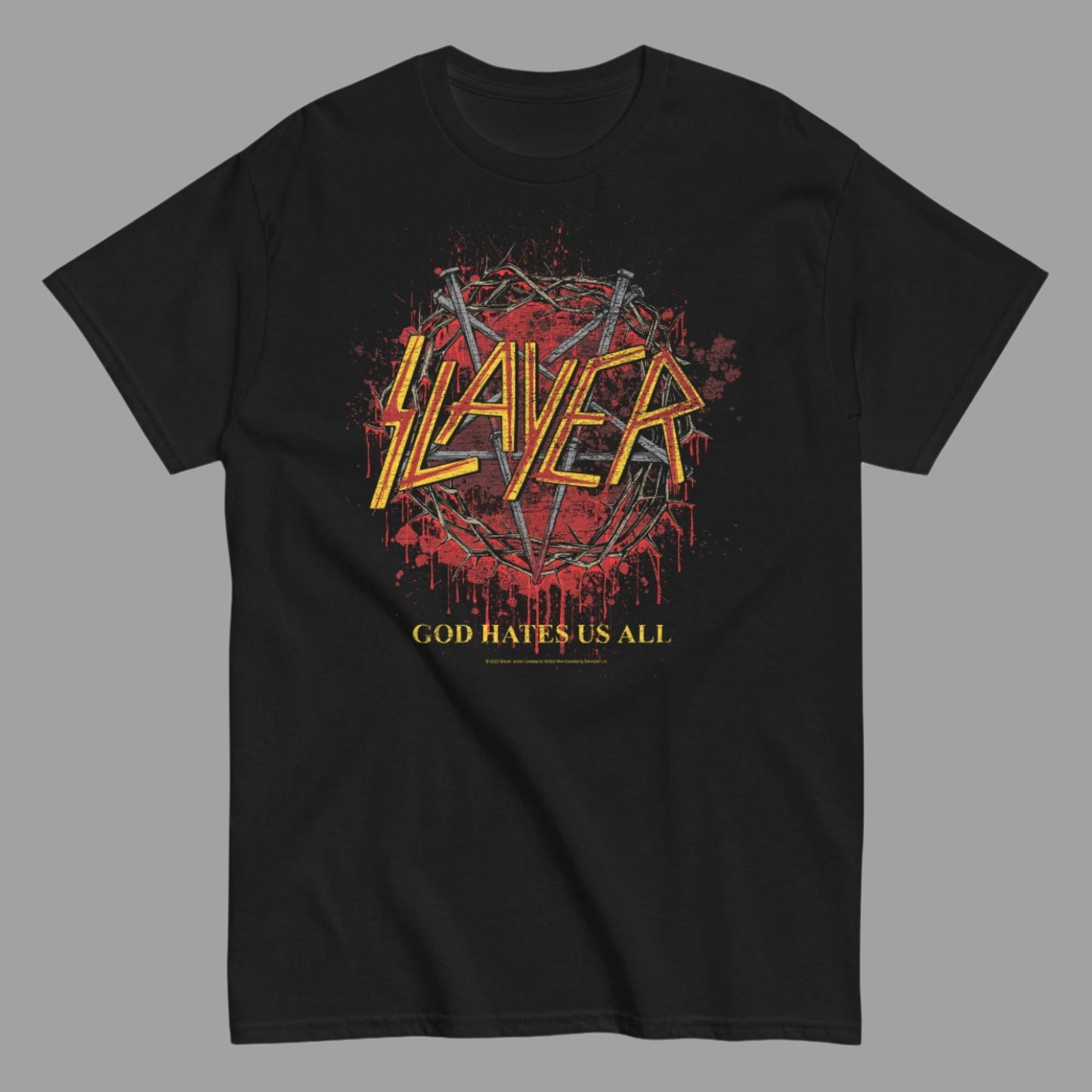 Slayer - God Hates Us All T-Shirt Black