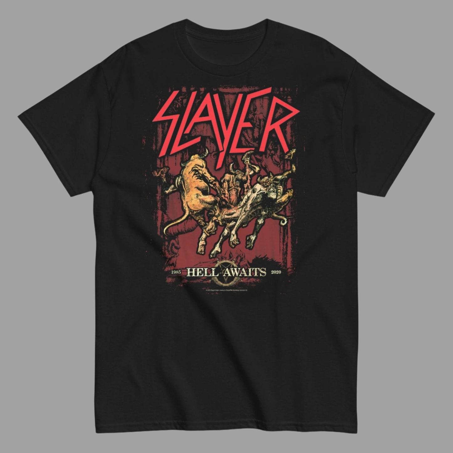 Slayer - Hell Awaits T-Shirt Black