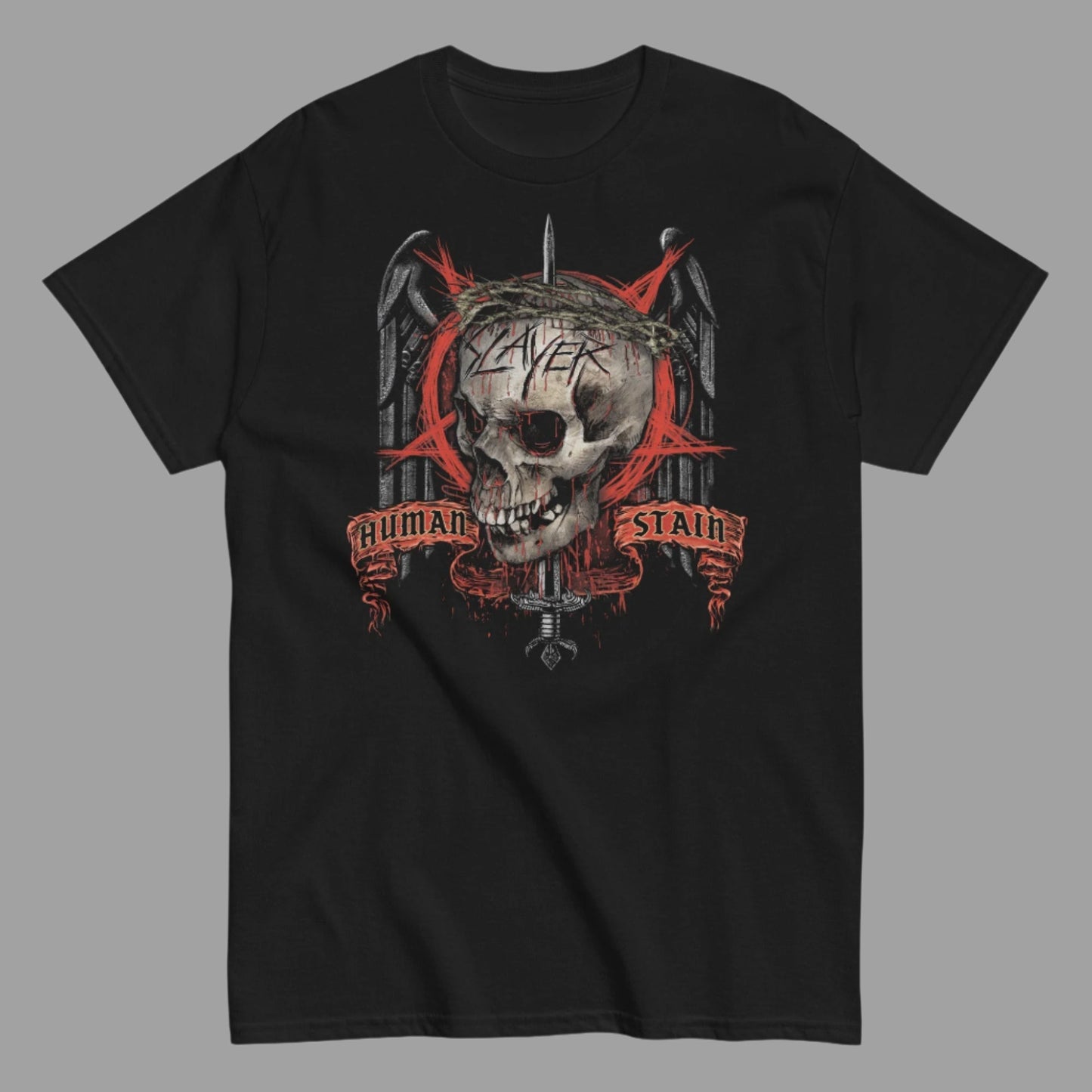 Slayer - Human Stain T-Shirt Black