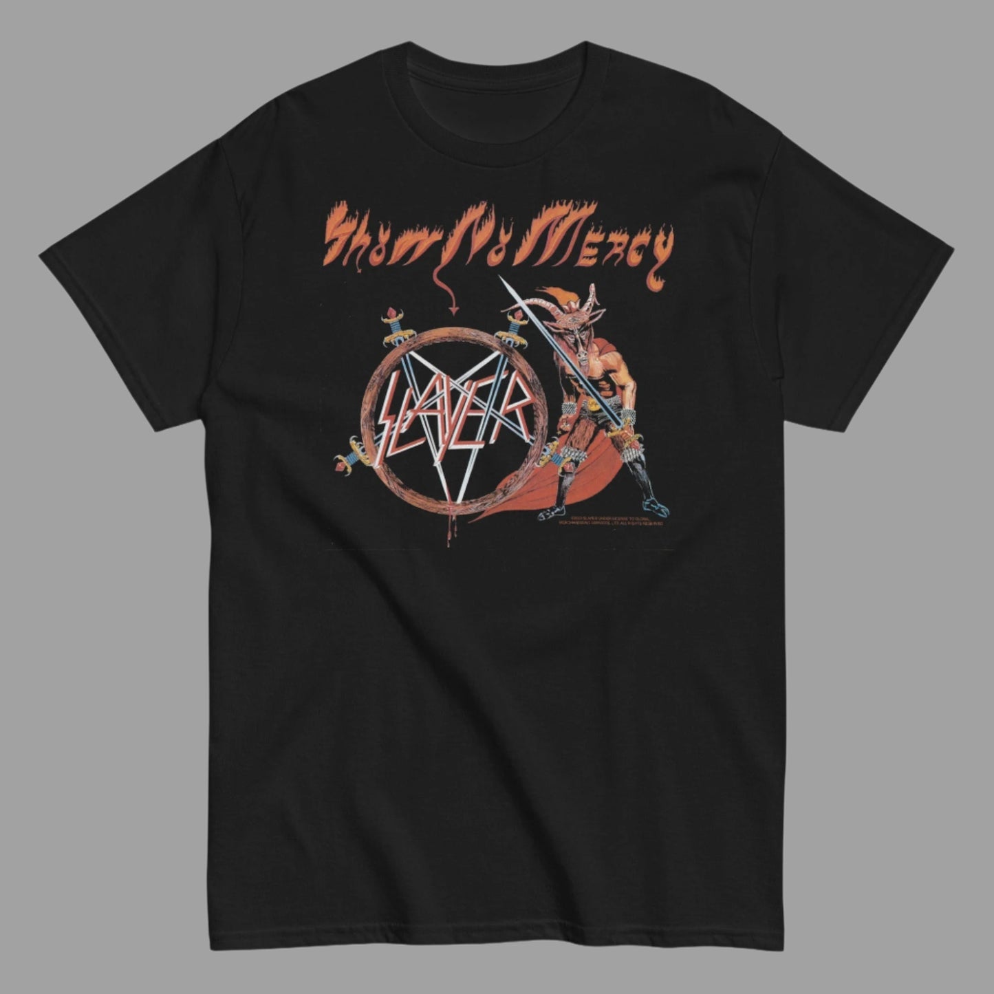 Slayer - Mercy Sword T-Shirt Black
