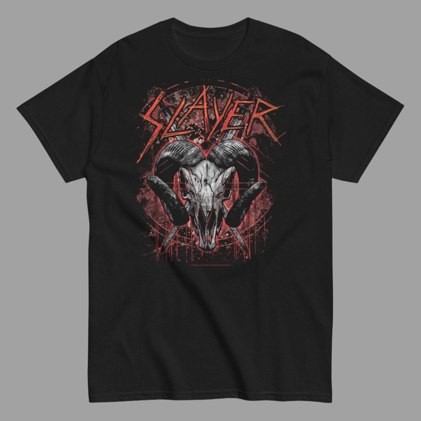 Slayer - Ram's Head T-Shirt Black