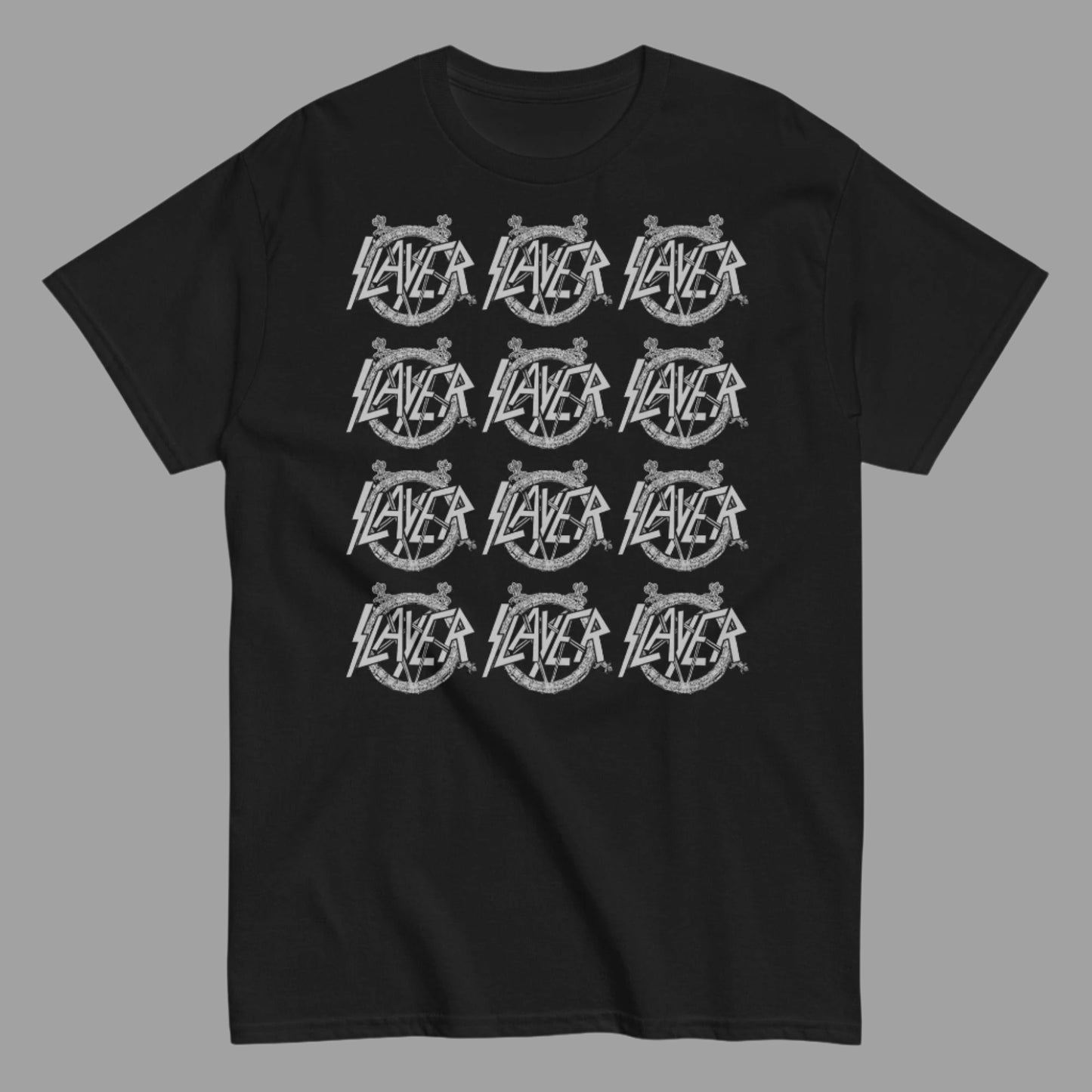 Slayer - Repeat Logo T-Shirt Black