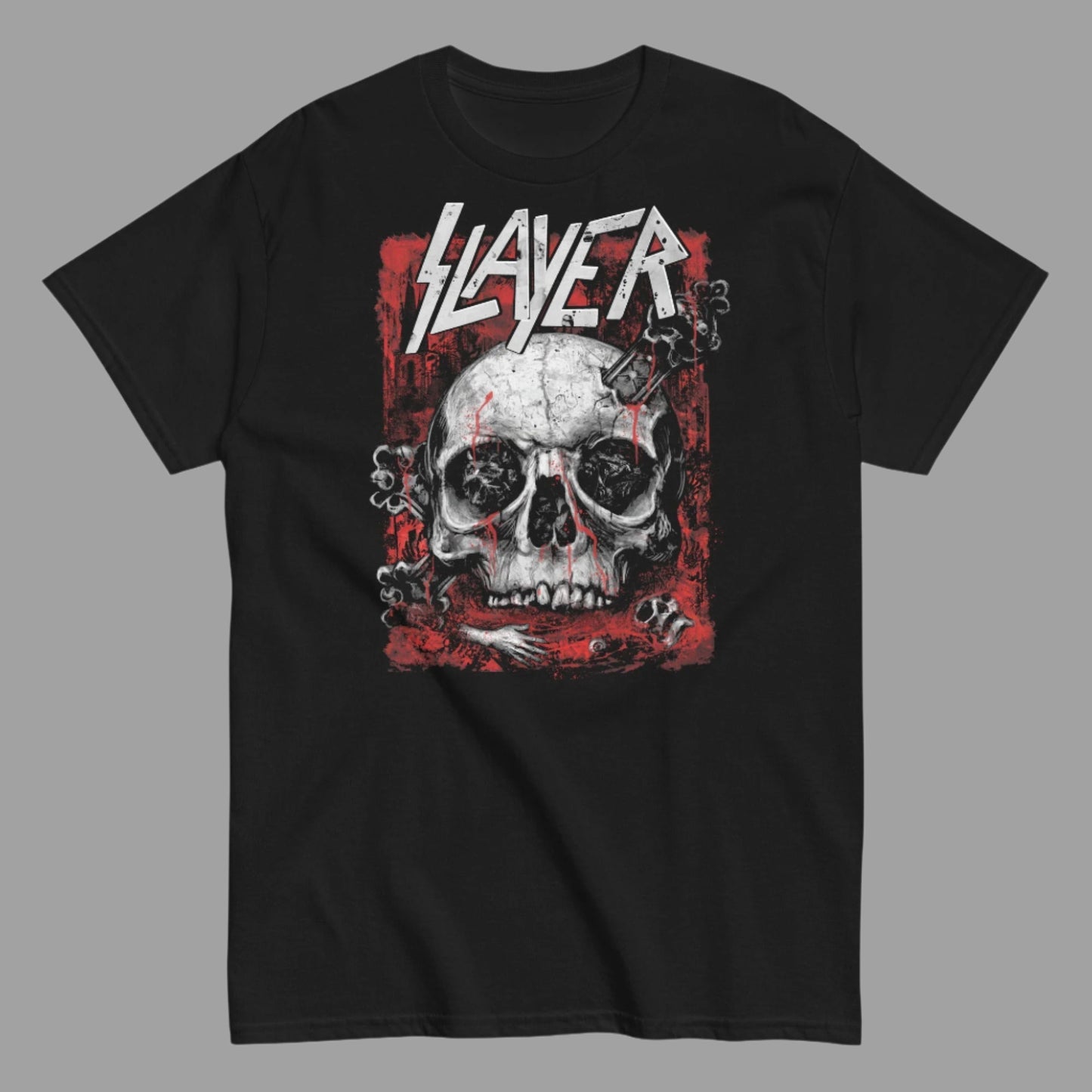 Slayer - Skull Logo T-Shirt Black