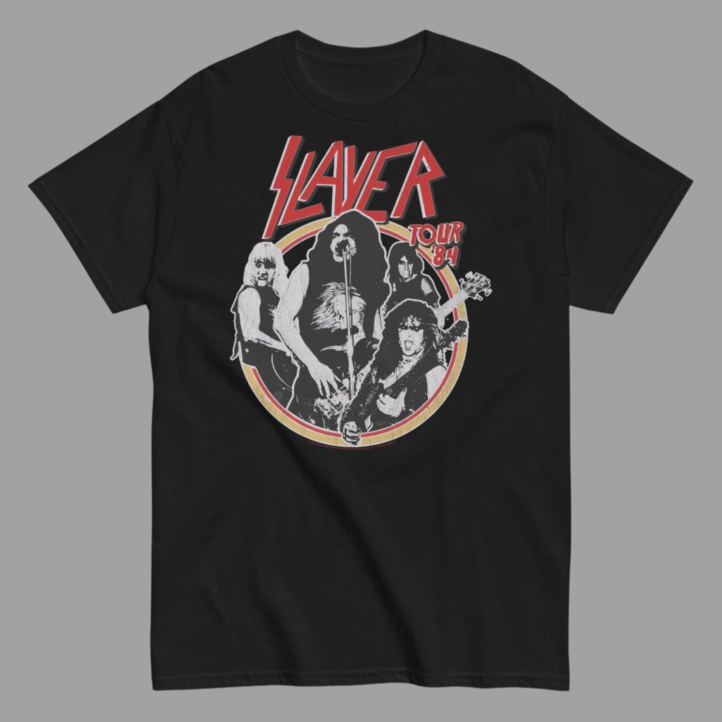 Slayer - Tour '84 T-Shirt Black