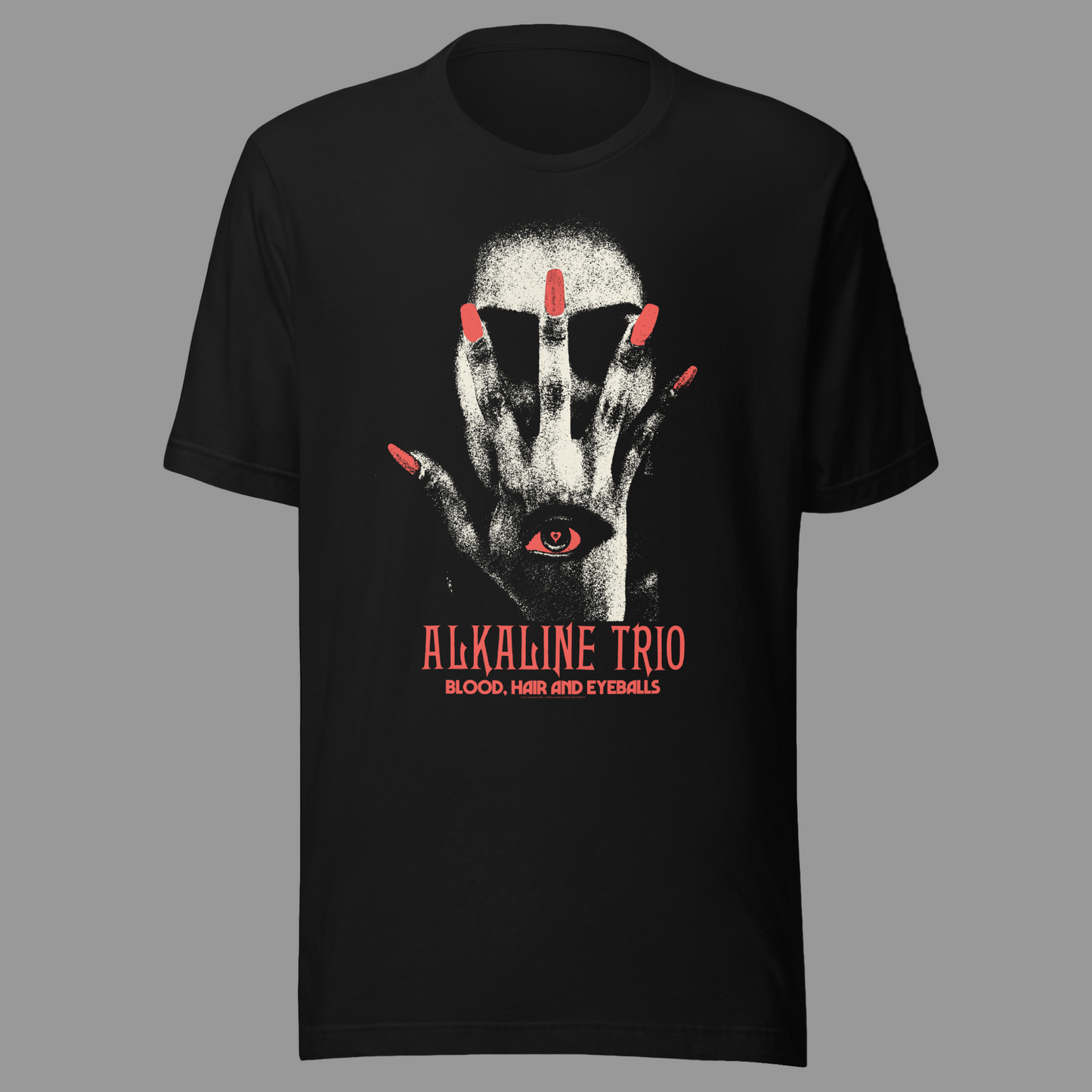 Alkaline Trio Blood, Hair, and Eyeballs T-Shirt Black