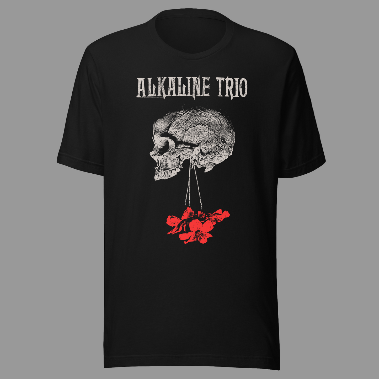 Alkaline Trio Roses Blooming T-Shirt Black