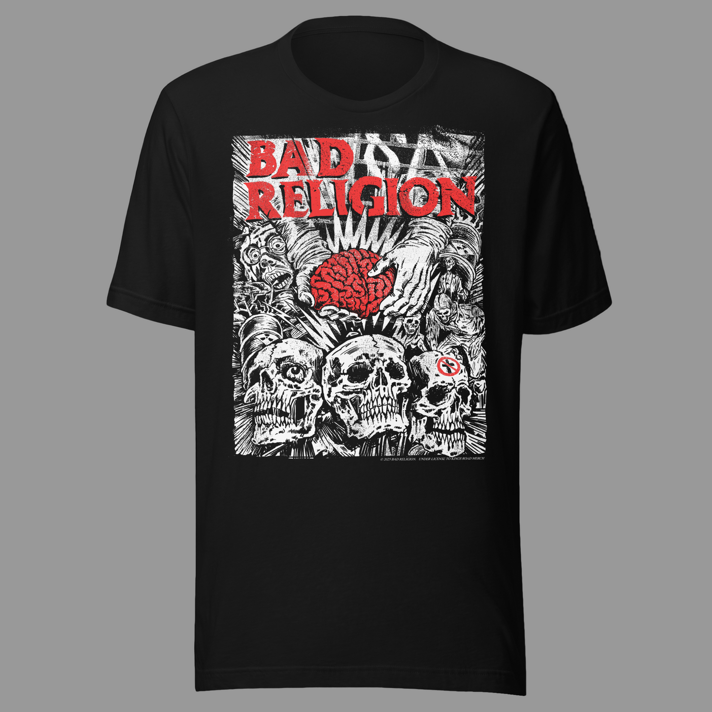Bad Religion Brains T-Shirt Black