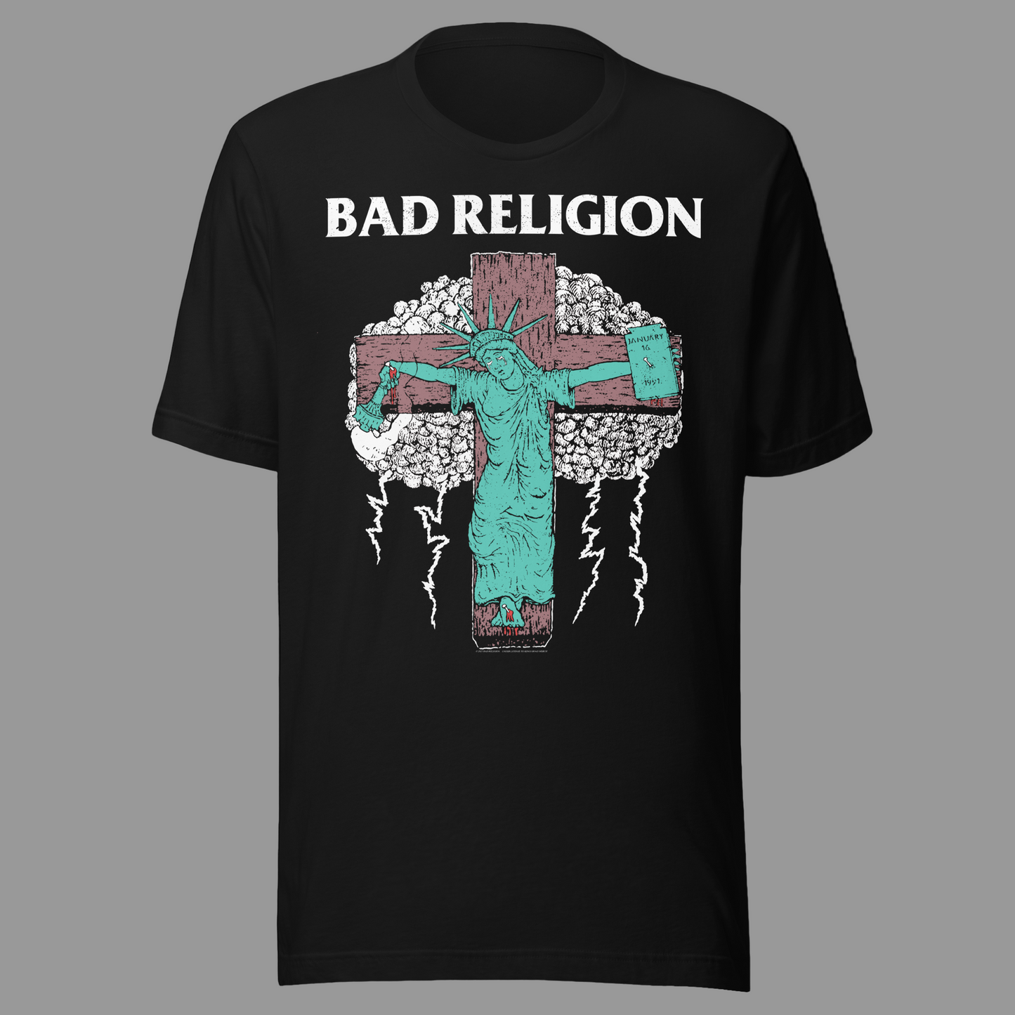 Bad Religion January 16th T-Shirt Black