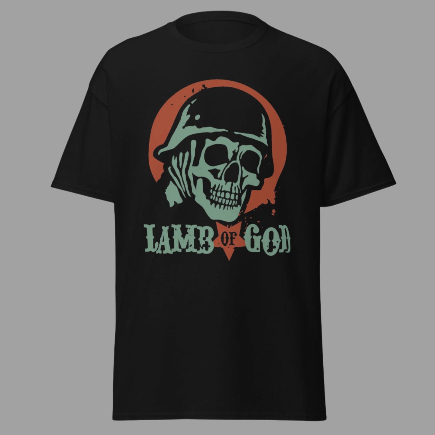Lamb Of God - Skeleton Army Jumbo Print T-ShirtT-Shirt Black