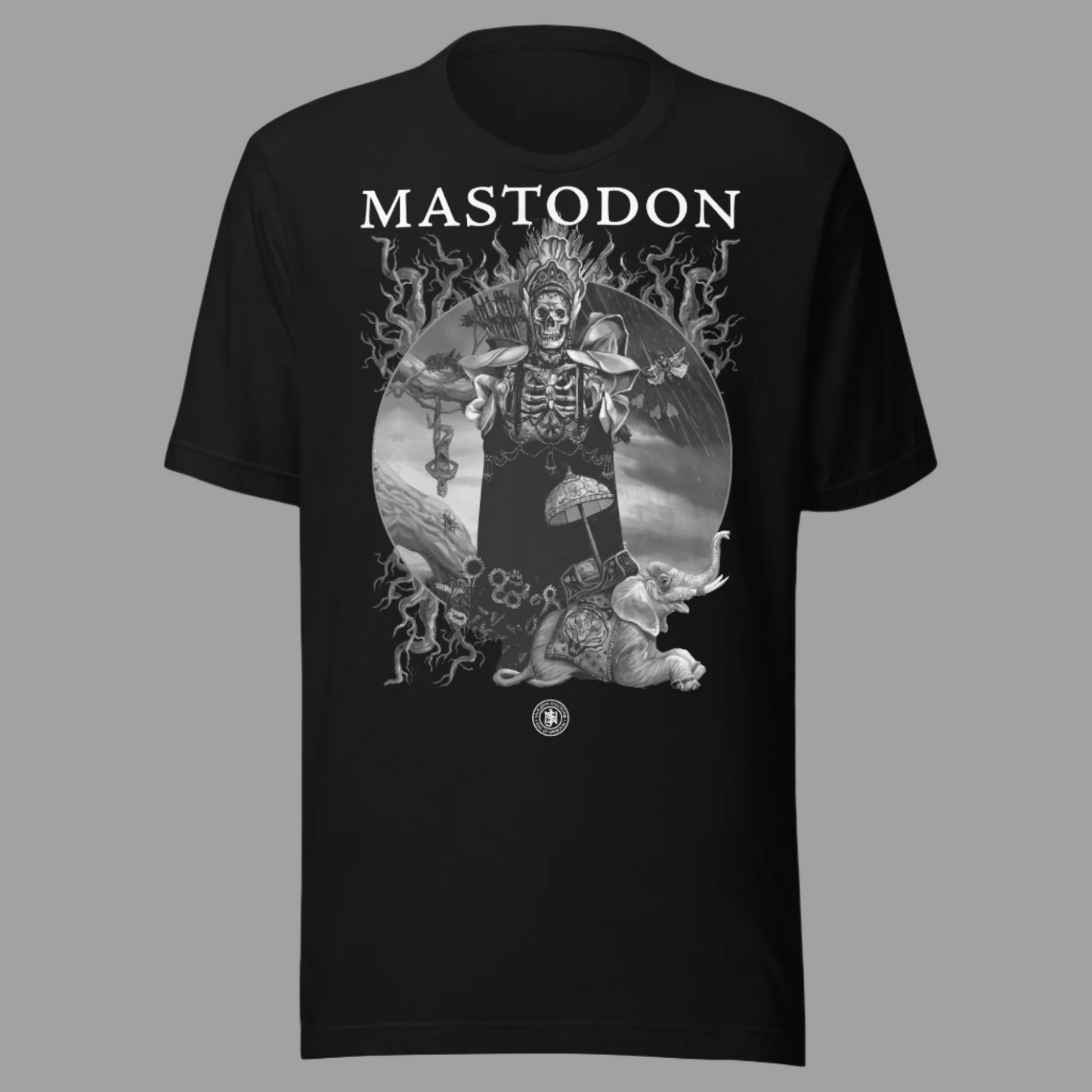 Mastodon - Winged Eagle Jumbo Print T-Shirt Black