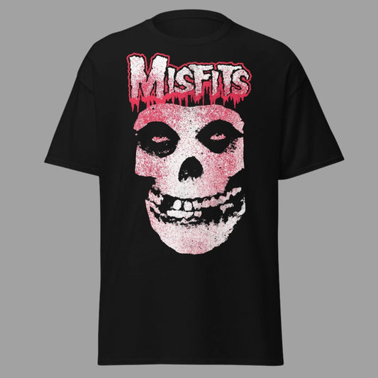 Misfits - Tagged Skull Jumbo Print T-shirt