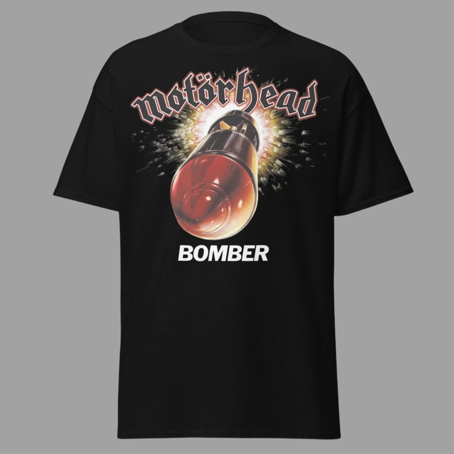 Motorhead - Big Bomber Jumbo Print T-Shirt Black