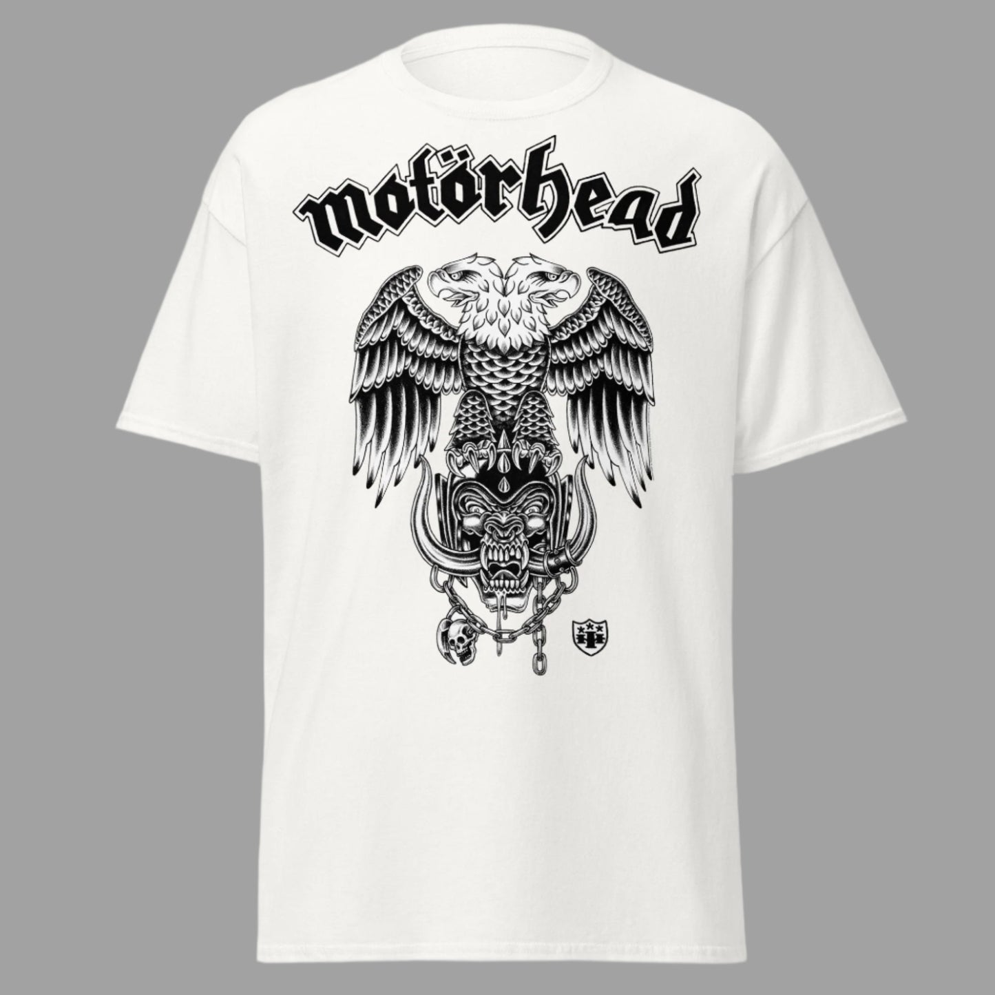 Motorhead - Double Eagle Jumbo Print T-Shirt White