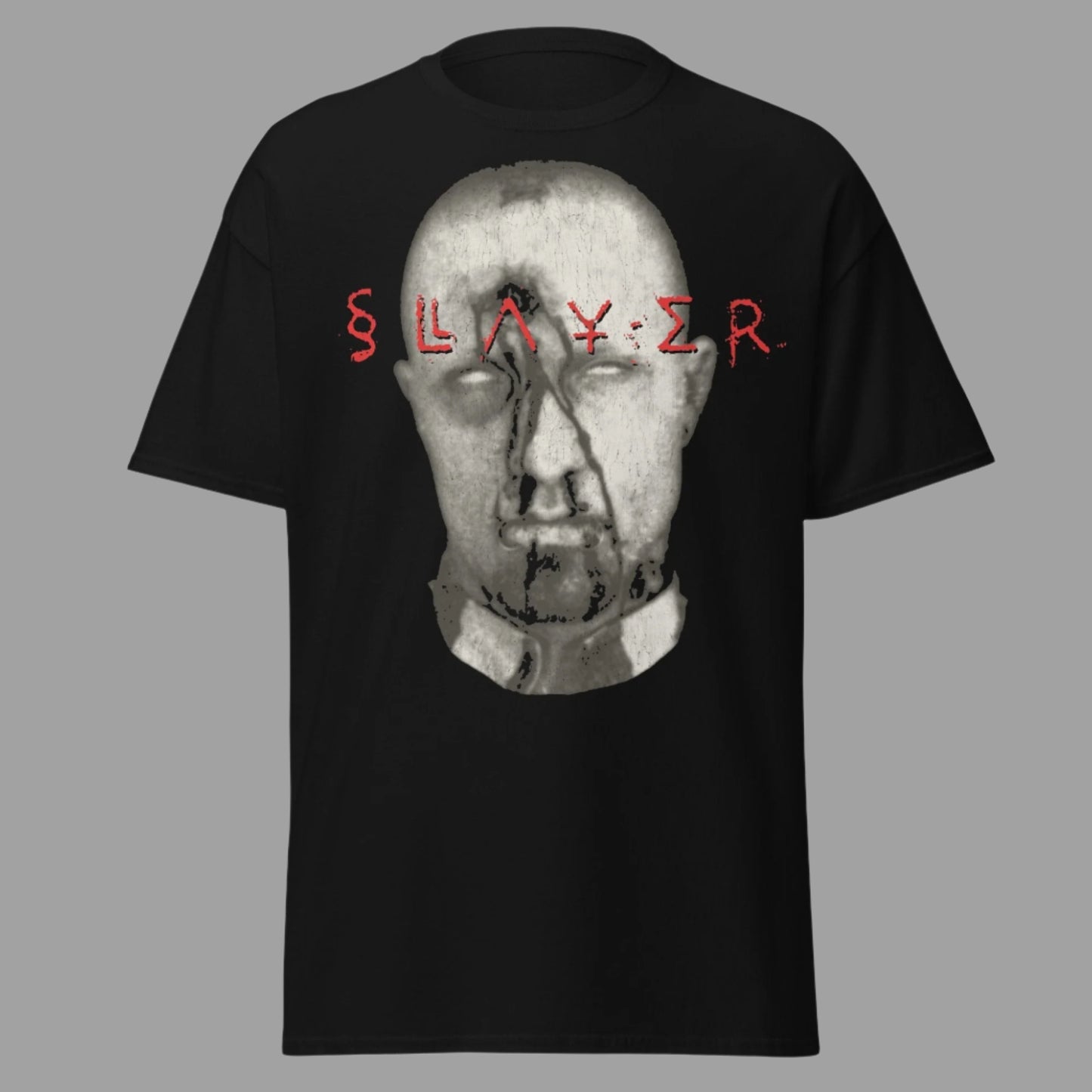 Slayer Blank Eyes Jumbo Print T-shirt Black