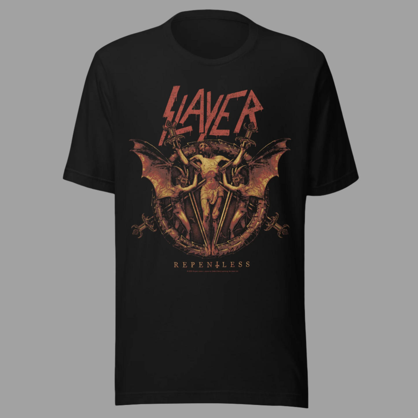 Slayer - Repentless Jumbo Print T-Shirt Black