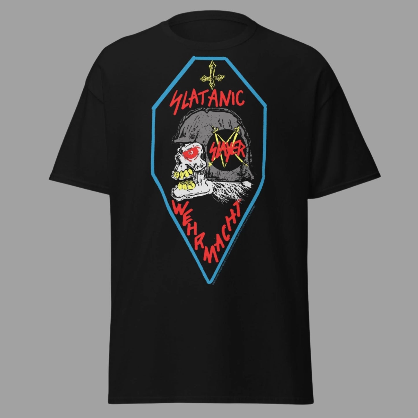 Slayer - Slaytanic Jumbo Print T-Shirt Black