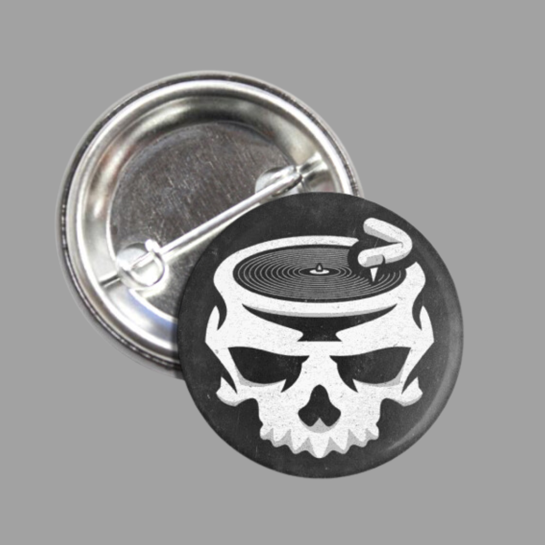 Skeletunes Records Buttons