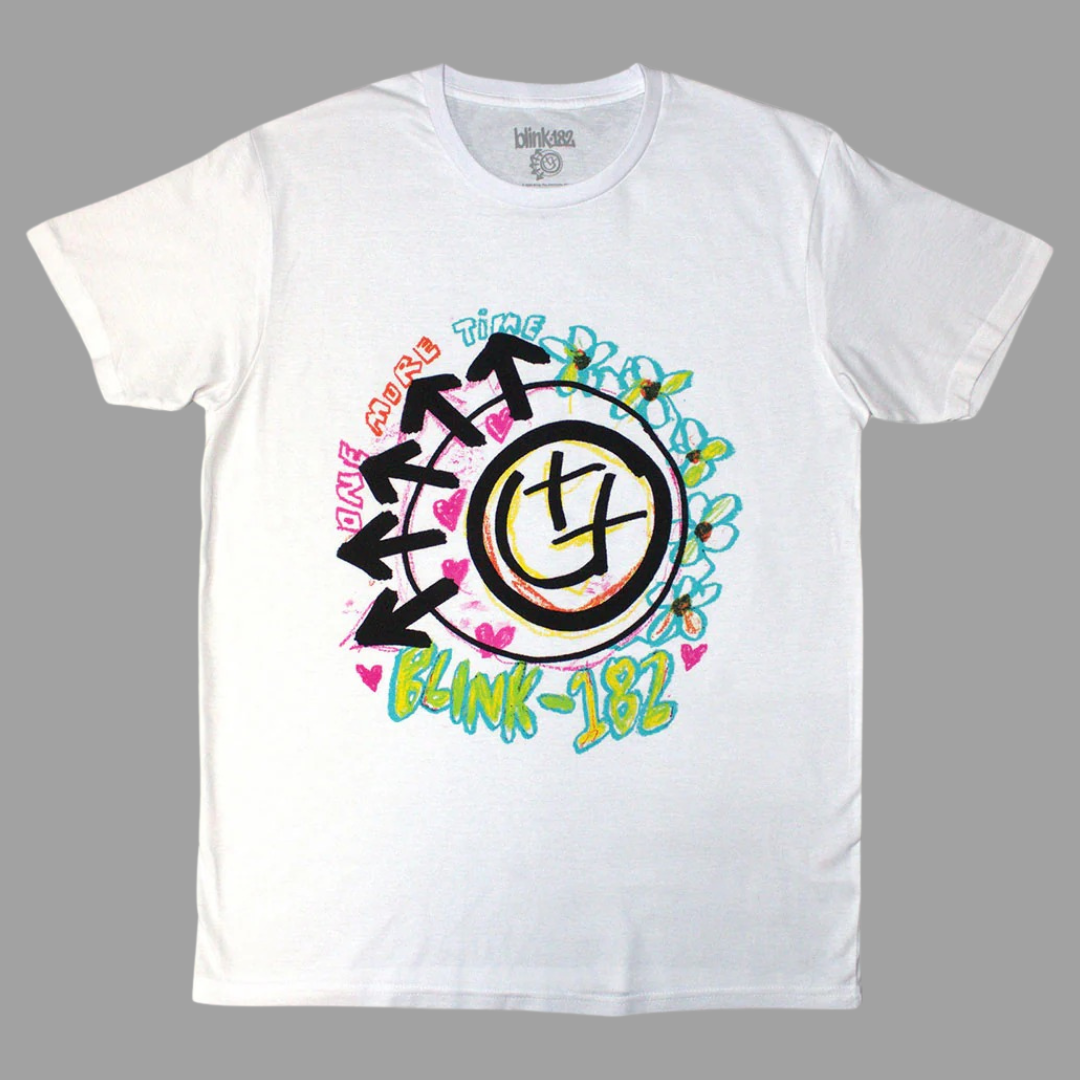 blink-182 - Crayon Smiley T-Shirt