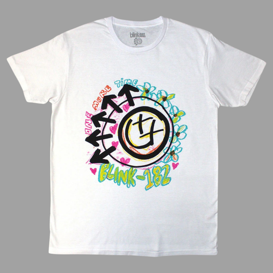 blink-182 - Crayon Smiley T-Shirt