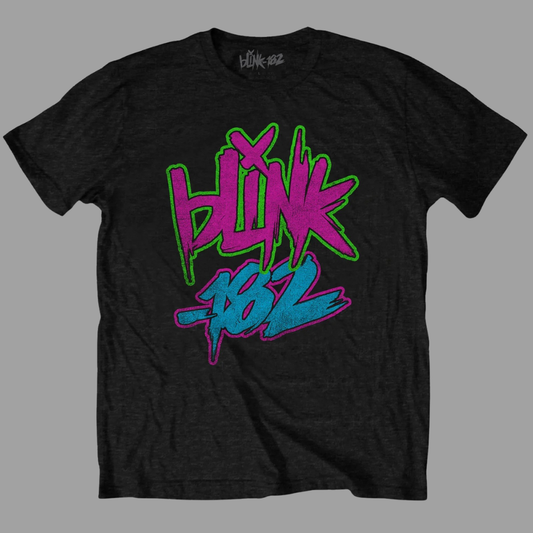 blink-182 - Neon Logo T-Shirt