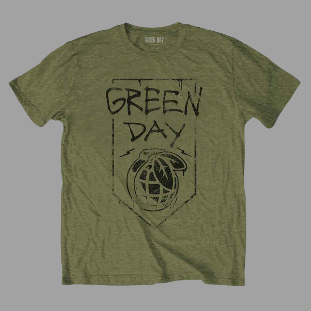 Green Day - Organic Grenade T-Shirt