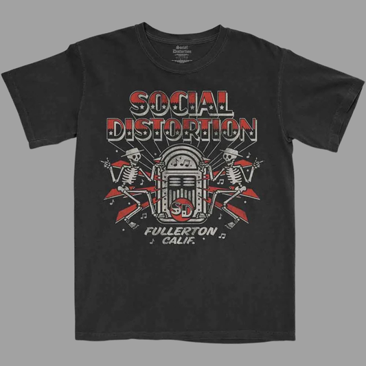 Social Distortion - Jukebox Skelly T-Shirt