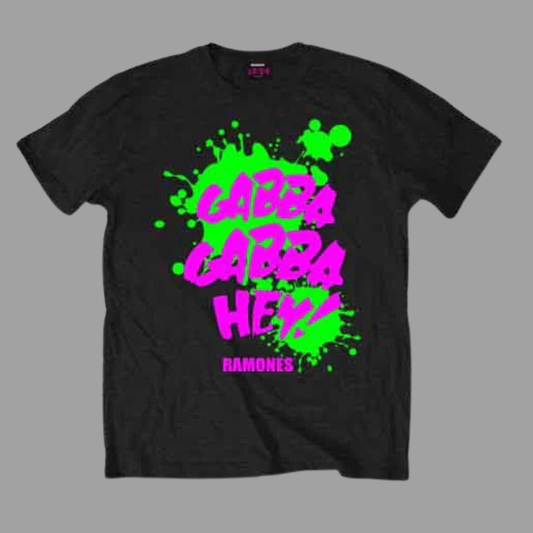 Ramones - Gabba Gabba Hey! Splat T-Shirt