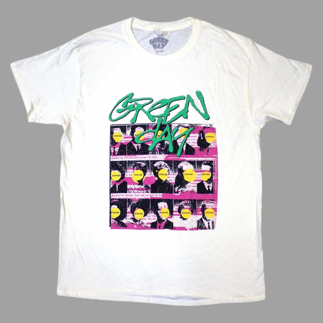 Green Day - Nimrod Mugshots T-Shirt