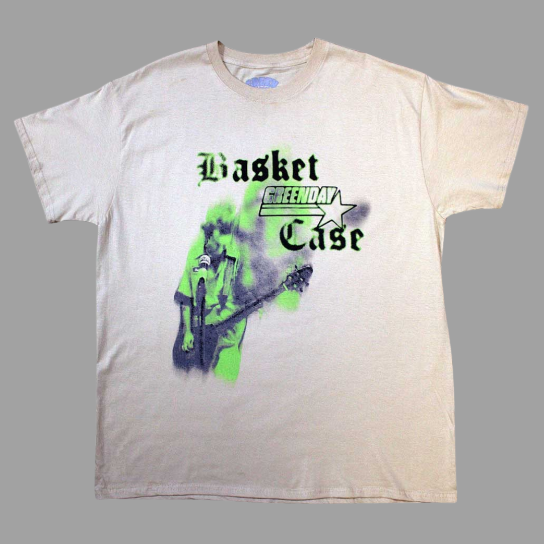 Green Day - Basket Case Mic Stand T-Shirt