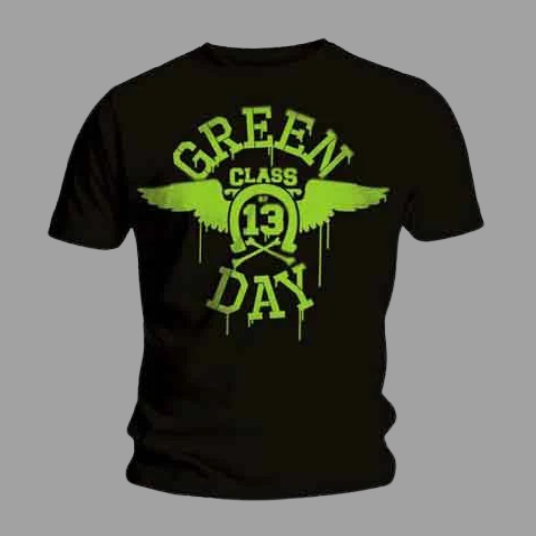 Green Day - Neon Black T-Shirt