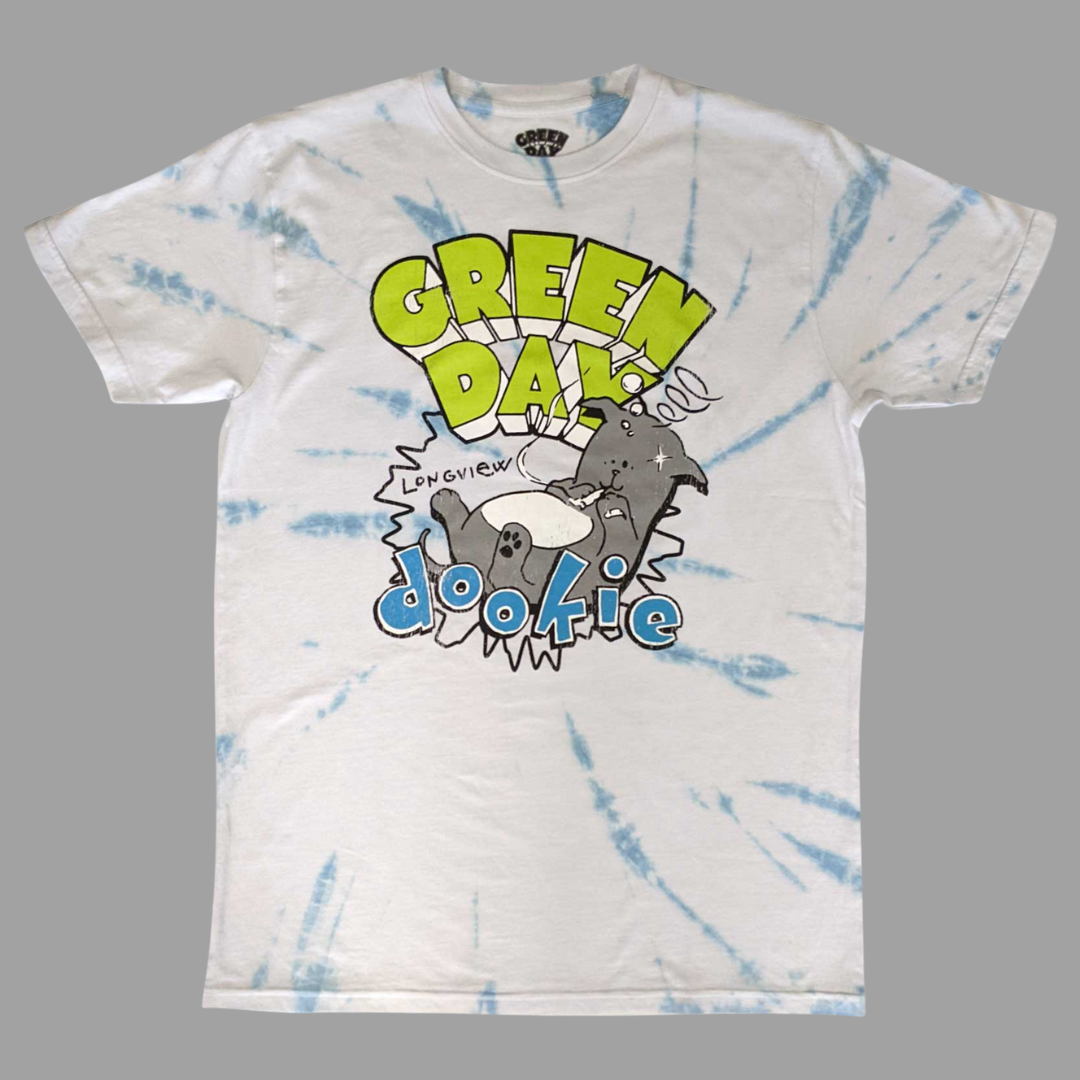 Green Day - Dookie Longview Tie Dye T-Shirt