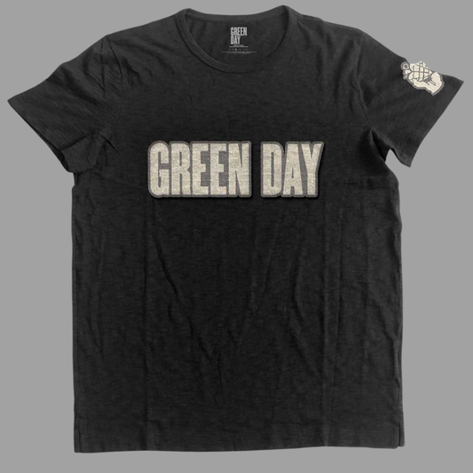 Green Day - Logo & Grenade T-Shirt