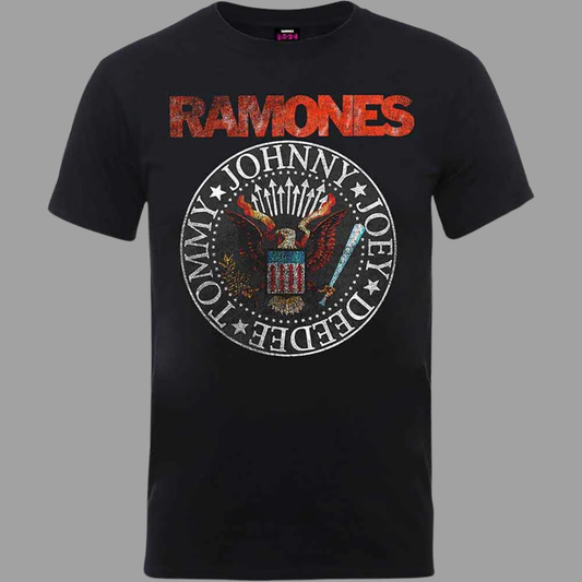 Ramones - Vintage Eagle Seal T-Shirt