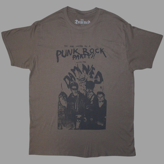 The Damned - Party Flyer T-Shirt
