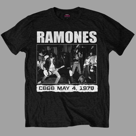 Ramones - CBGB 1978 T-Shirt