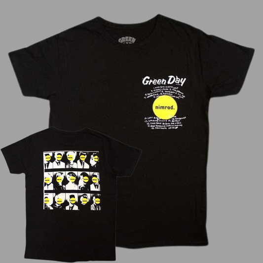 Green Day - Nimrod Pocket Mugshots T-Shirt