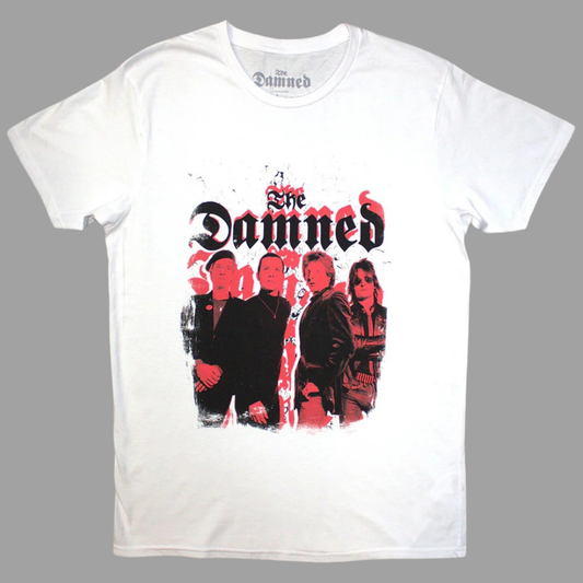 The Damned - Repeat Logo Photo T-Shirt