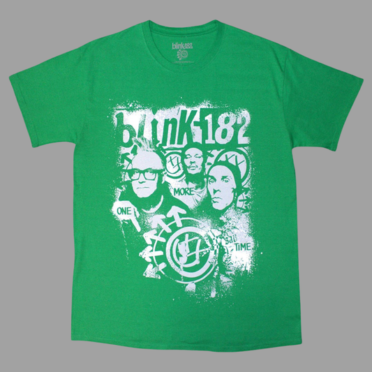 blink-182 - One More Time Stencil T-Shirt
