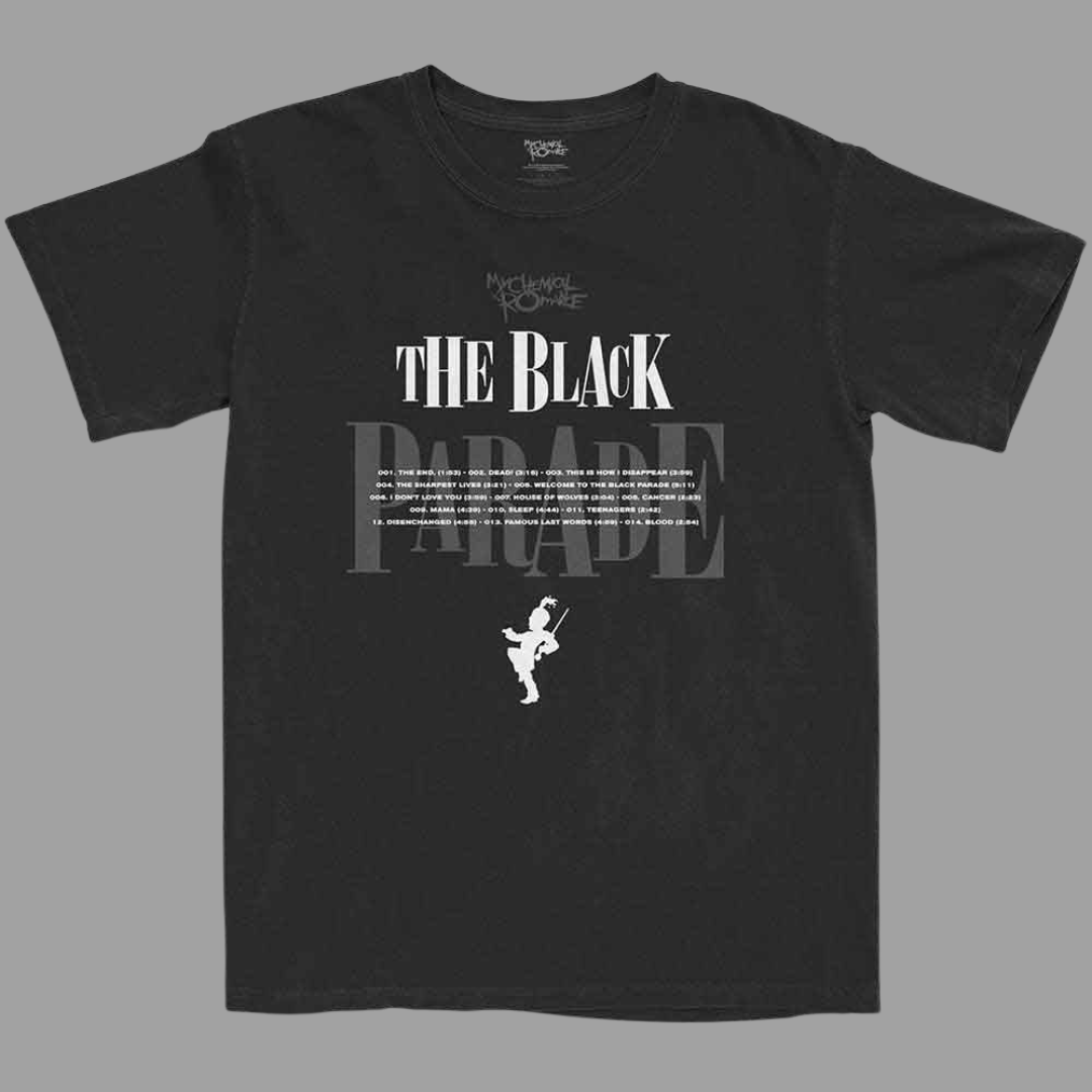 My Chemical Romance - Track Listing T-Shirt
