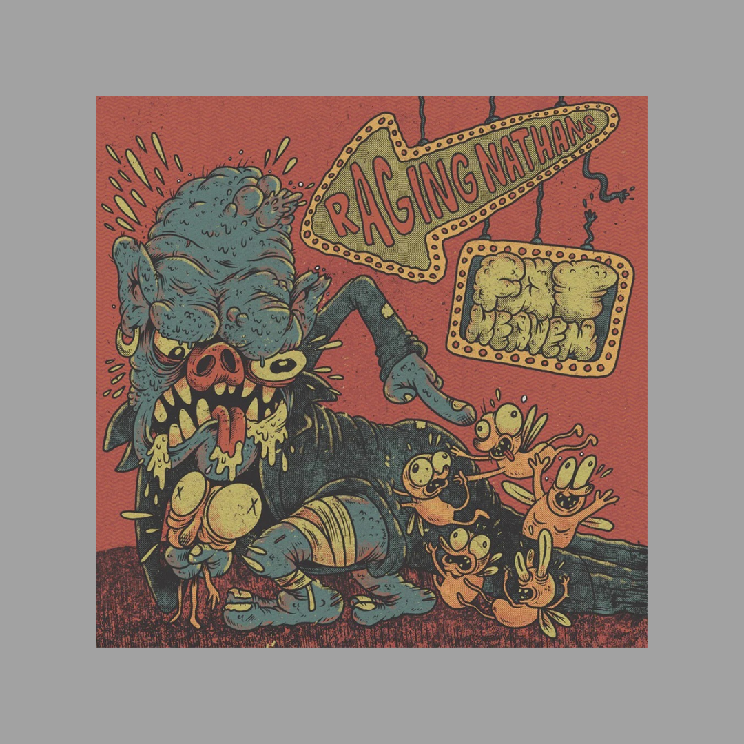 Raging Nathans & Fat Heaven - Split 7"