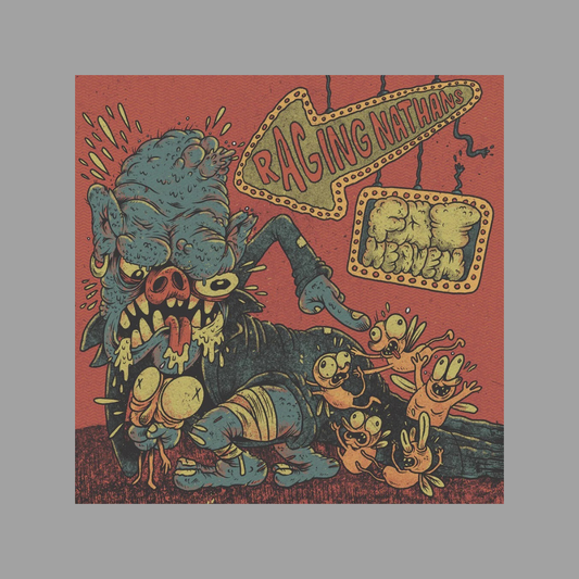 Raging Nathans & Fat Heaven - Split 7"