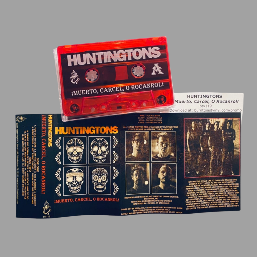 Huntingtons - Muerto, Carcel, O Rocanrol! Cassette