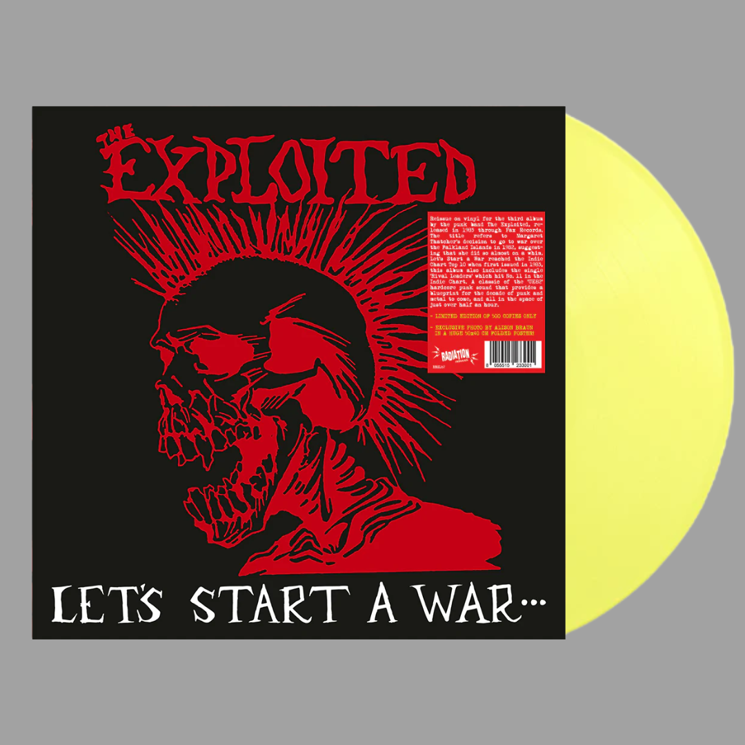 The Exploited - Let's Start A War... (Limited Edition of 500) [Import]
