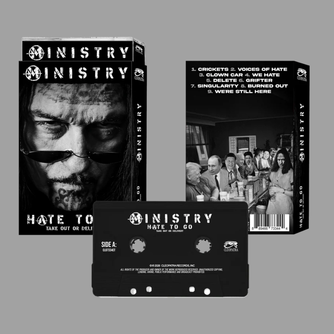 Ministry - Hate To Go: Take Out Or Delivery Cassette [Preorder]