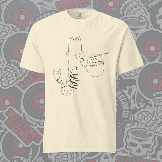 Skeletunes Records - Bart Shrimpson Comfort Colors T-Shirt