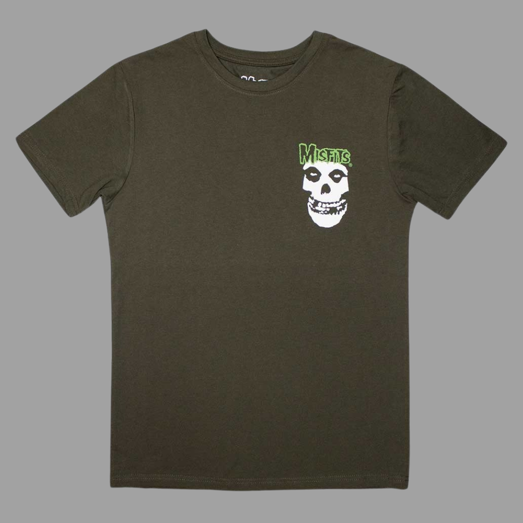 Misfits - Mini Skull & Logo T-Shirt