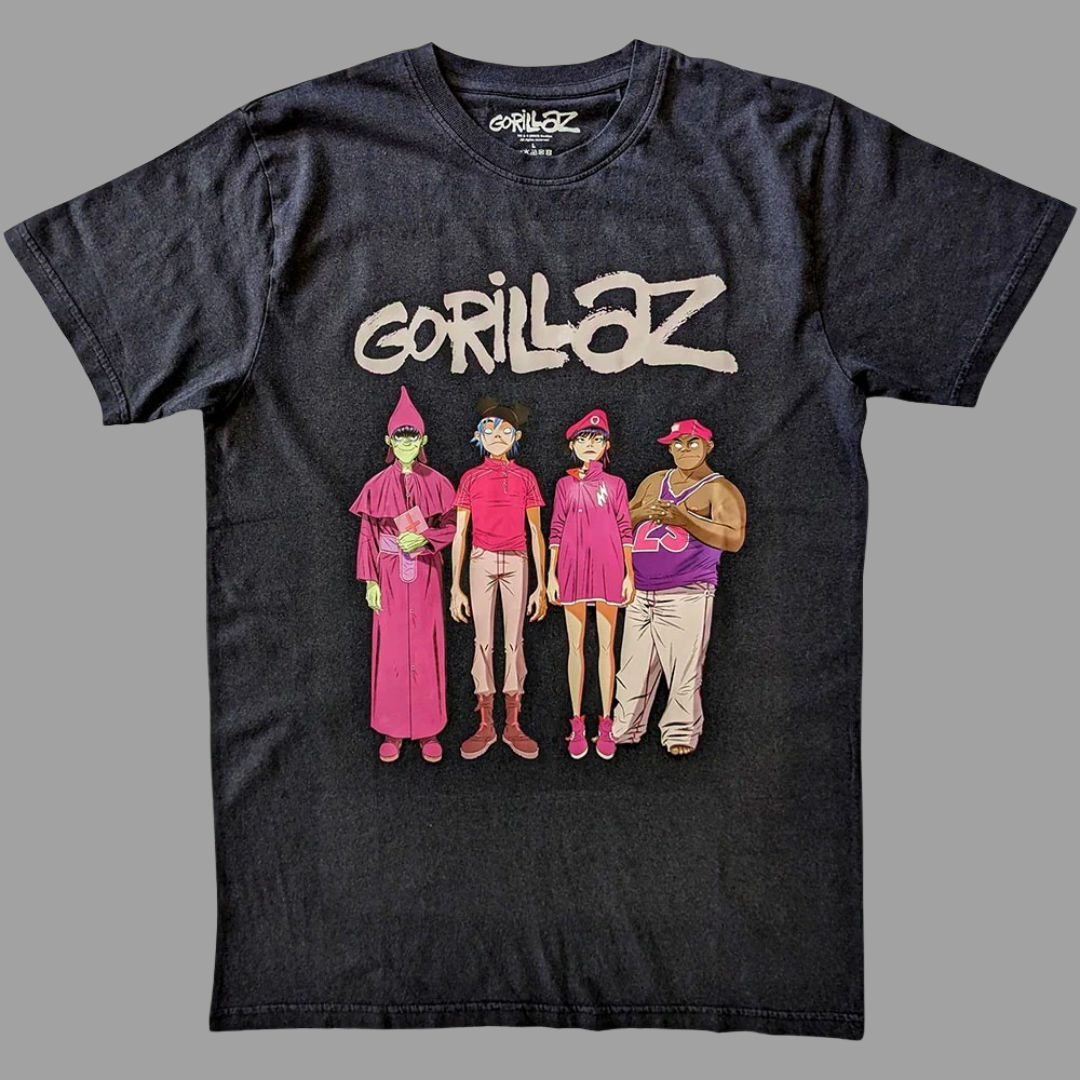 Gorillaz - Cracker Island Group T-Shirt
